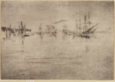 Nocturne Shipping by James Abbott McNeill Whistler