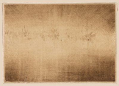 Nocturne: Shipping by James McNeill Whistler