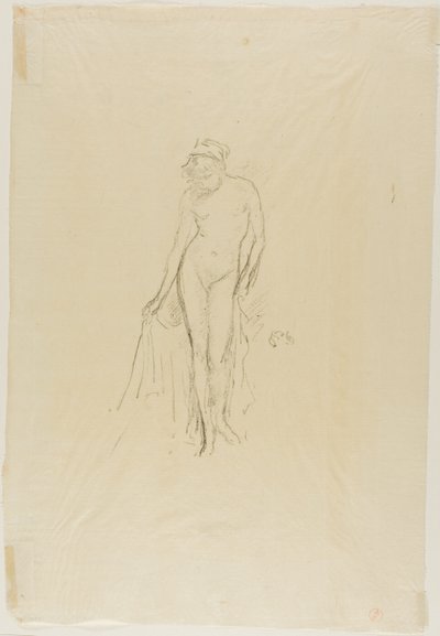 Nude Model, Standing by James Abbott McNeill Whistler