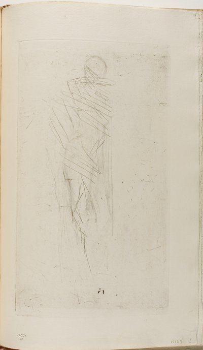 Nude Posing by James Abbott McNeill Whistler