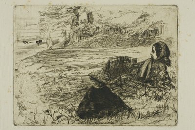 Nursemaid and Child by James Abbott McNeill Whistler