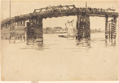 Old Battersea Bridge by James Abbott McNeill Whistler