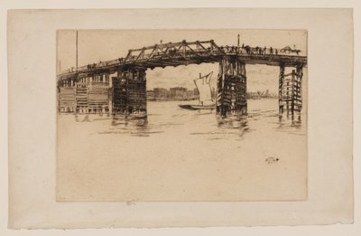 Old Battersea Bridge by James Abbott McNeill Whistler