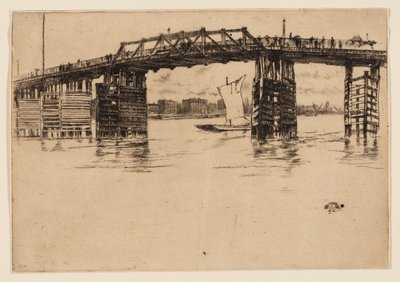 Old Battersea Bridge by James Abbott McNeill Whistler