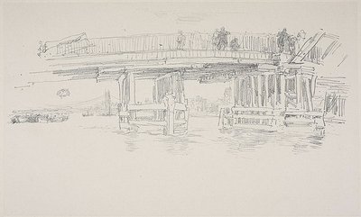 Old Battersea Bridge by James Abbott McNeill Whistler