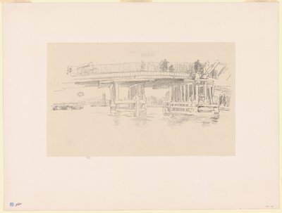 Old Battersea Bridge by James Abbott McNeill Whistler