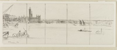 Old Westminster Bridge by James Abbott McNeill Whistler