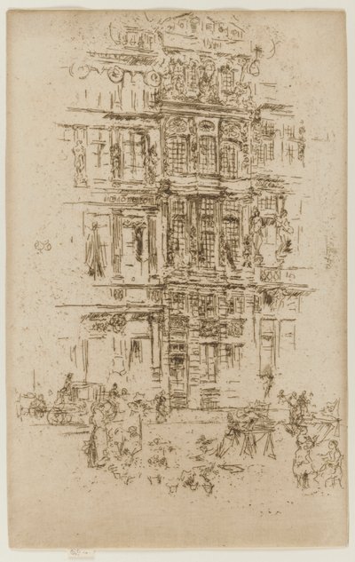 Palaces, Brussels by James Abbott McNeill Whistler