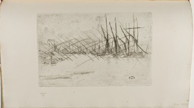 Pickle Herring Wharf by James Abbott McNeill Whistler