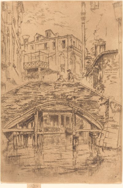 Ponte del Piovan by James Abbott McNeill Whistler