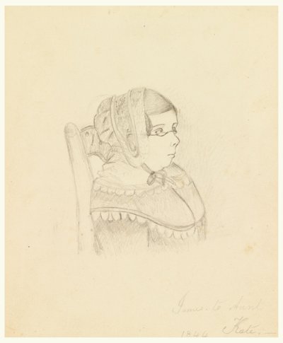 Portrait of Aunt Alicia McNeill by James Abbott McNeill Whistler