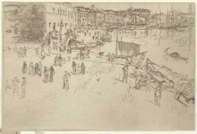 Riva, No.1 by James Abbott McNeill Whistler