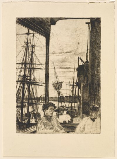 Rotherhithe by James Abbott McNeill Whistler