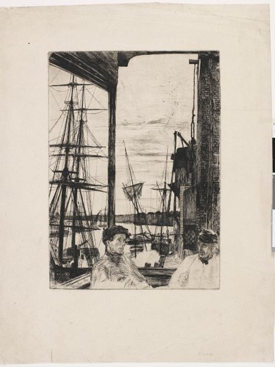 Rotherhithe by James Abbott McNeill Whistler