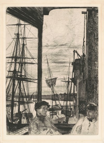 Rotherhithe by James Abbott McNeill Whistler