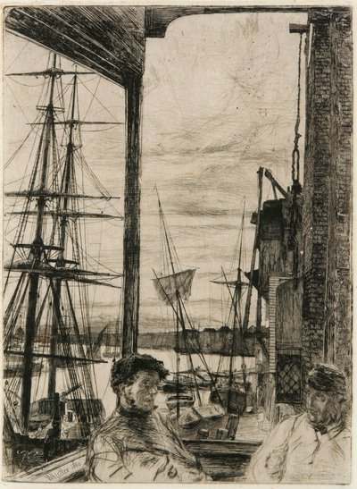 Rotherhithe by James Abbott McNeill Whistler