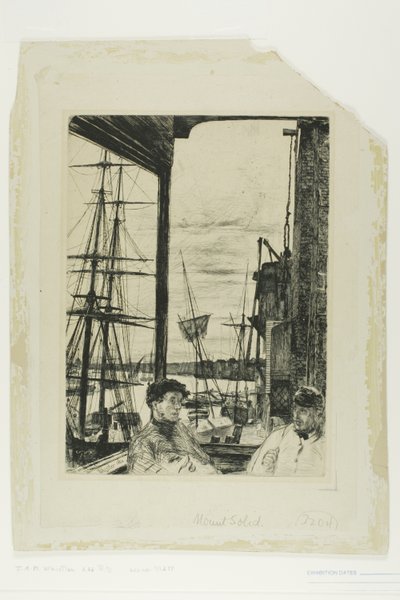 Rotherhithe by James Abbott McNeill Whistler