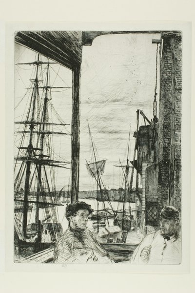 Rotherhithe by James Abbott McNeill Whistler