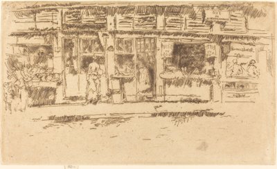 Rue de la Rochefoucault by James Abbott McNeill Whistler