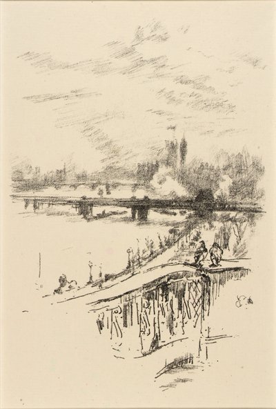 Savoy Pigeons by James McNeill Whistler
