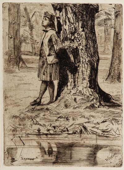 Seymour by James Abbott McNeill Whistler