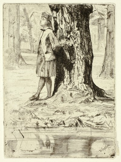 Seymour by James Abbott McNeill Whistler