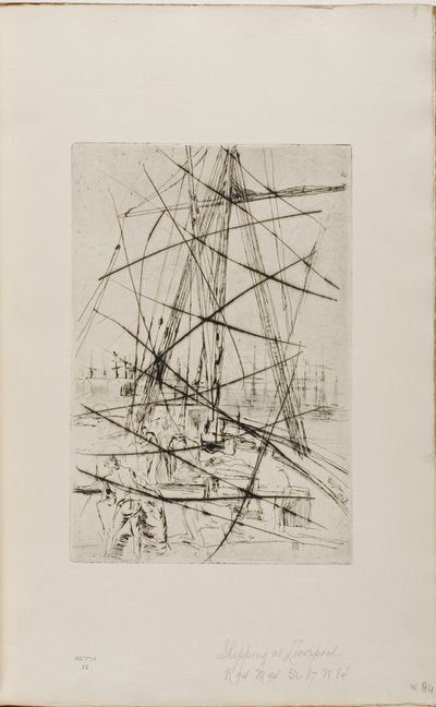 Shipping at Liverpool by James Abbott McNeill Whistler