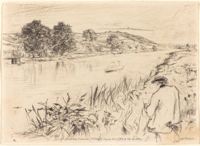 Sketching, No. 1 by James Abbott McNeill Whistler