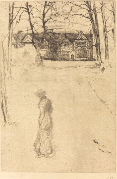 Speke Hall, No.1 by James Abbott McNeill Whistler
