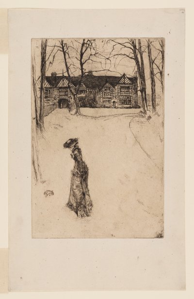 Speke Hall: The Avenue by James Abbott McNeill Whistler