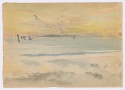 St. Ives: Sunset by James Abbott McNeill Whistler