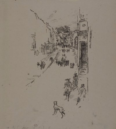 Sunday, Lyme Regis by James Abbott McNeill Whistler