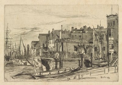 Thames Police by James Abbott McNeill Whistler