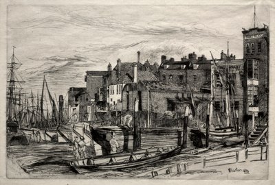 Thames Police by James McNeill Whistler