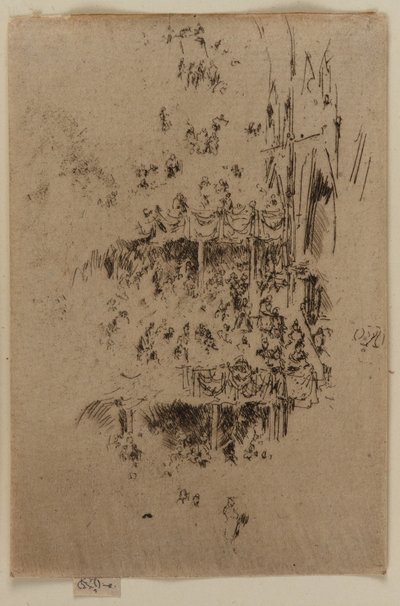 The Abbey Jubilee by James Abbott McNeill Whistler