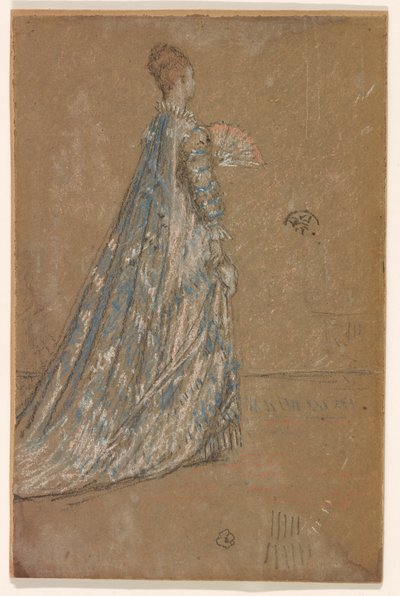 The Blue Dress by James Abbott McNeill Whistler