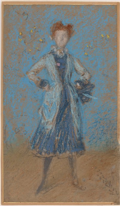 The Blue Girl by James Abbott McNeill Whistler