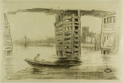 The Broad Bridge by James Abbott McNeill Whistler