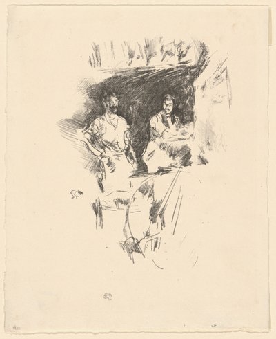 The Brothers by James Abbott McNeill Whistler