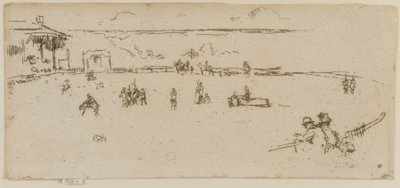The Bucking Horse, Wild West by James Abbott McNeill Whistler