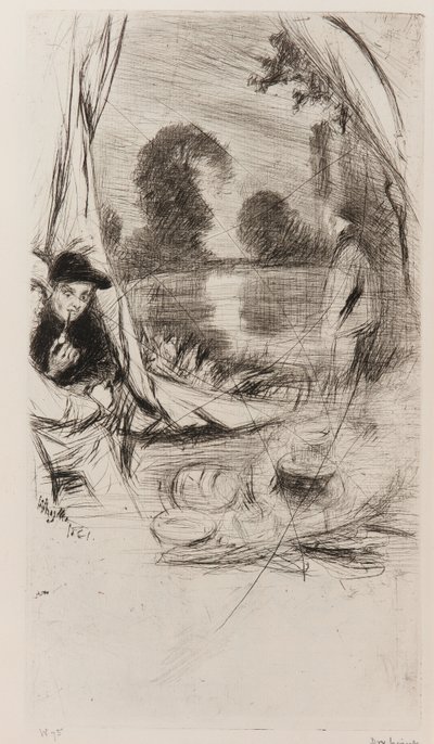 The Camp by James Abbott McNeill Whistler