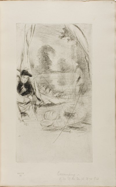 The Camp by James Abbott McNeill Whistler