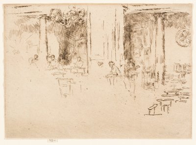 The Church - Brussels (Adoration) by James Abbott McNeill Whistler