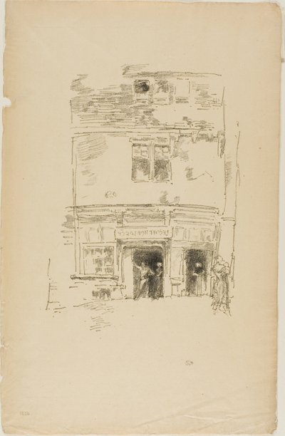 The Clock-Makers, Paimpol by James Abbott McNeill Whistler