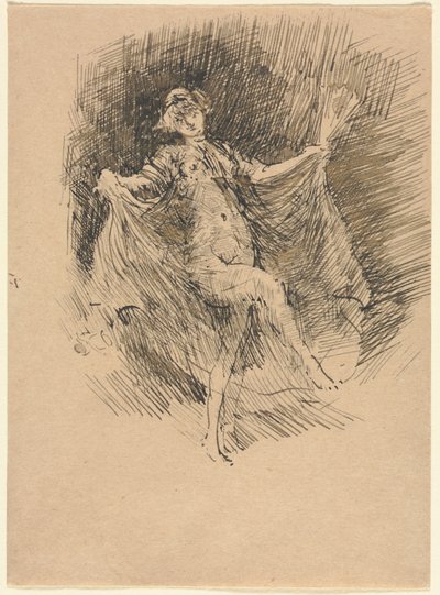The Dancer, No. 1 by James McNeill Whistler