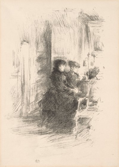 The Duet by James Abbott McNeill Whistler