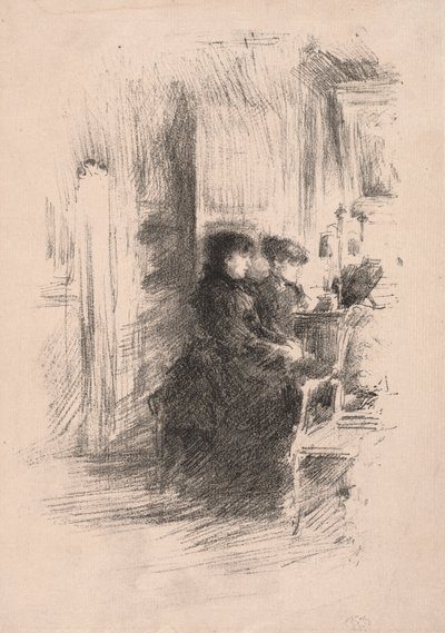 The Duet by James McNeill Whistler