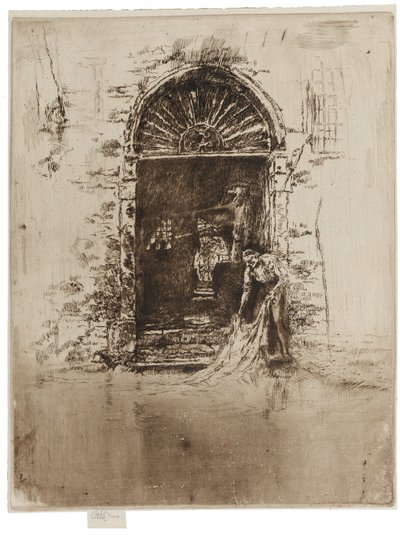 The Dyer by James Abbott McNeill Whistler
