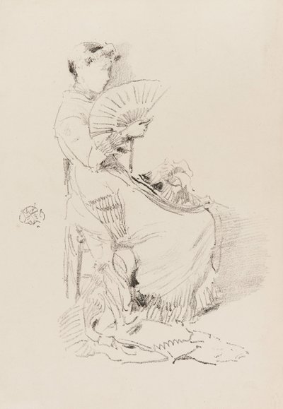 The Fan by James Abbott McNeill Whistler