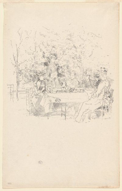 The Garden by James Abbott McNeill Whistler